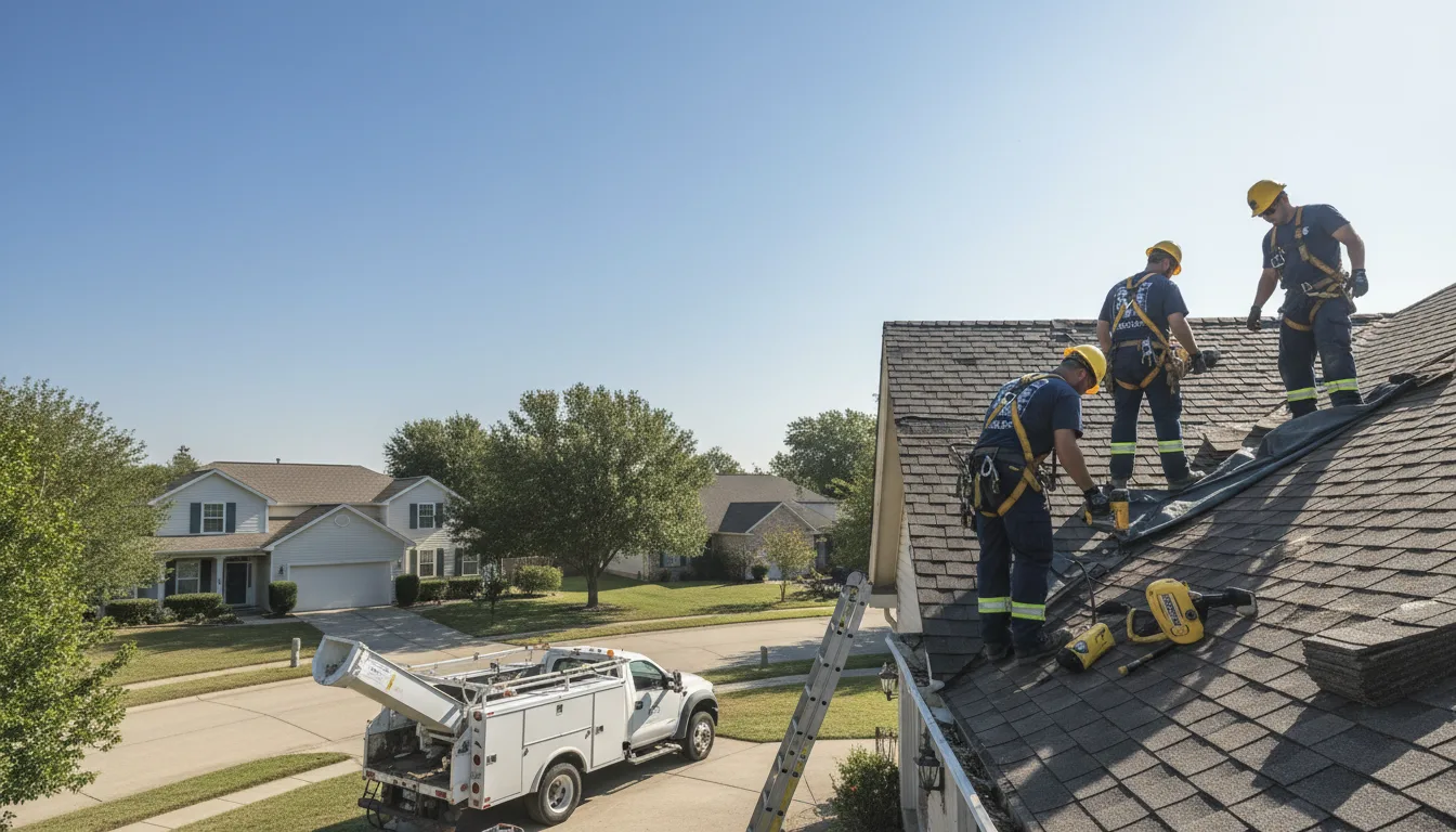 Emergency Roof Repair in Shobonier, IL near me